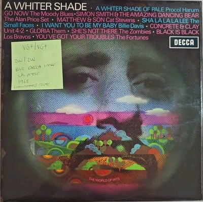 Various A Whiter Shade Of Pale Vinyl Record VG+/VG+ SPA.7 1968