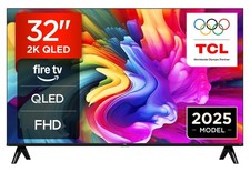32” TCL QLED HDR10 Fire TV – stunning picture, smart apps, Sleek Design.