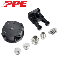 Ppe Aluminum Billet Remote Oil Filter Mount Kit For 01-19 Gmc Chevy 6.6l Duramax Ppe Aluminum Billet Remote Oil Filter Mount Kit For 01-19 Gmc Chevy 6.6l Duramax