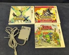 Pokémon Omega Ruby, Pokemon X And Zelda TriForce Heros  3DS Lot And More