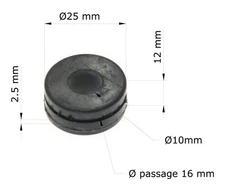 31254 - LIGHTHOUSE SILENTBLOCS Compatible with HONDA ST 1100 PAN EUROPEAN (SC26) 