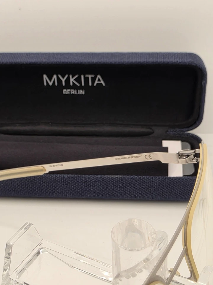 Nuevos marcos dorados Myikta "Nelli" hechos a mano en Alemania 57-18-135 Foto 3 de 4