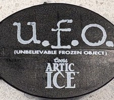 Coors Artic Ice U.F.O. Keychain Vintage 1990’s