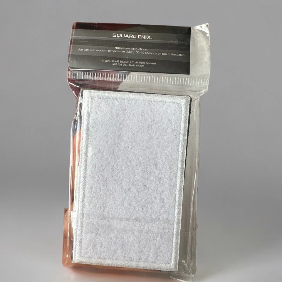 NEW IronOn Patches Final Fantasy XVI 16 Realms Of Valisthea GameStop Preorder - Image 4 of 4