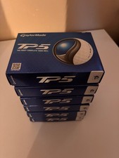 TaylorMade TP5 Golf Balls Lot Of Five Dozen (60 Balls) - New - White