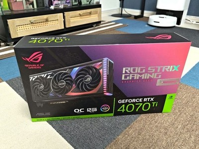 ASUS ROG STRIX NVIDIA GeForce RTX 4070 Ti 12GB OC Edition Graphics Card