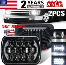 2pcs For Isuzu Pickup 1984-1995 5x77x6 Led Headlights Hi-lo Beam Drl Lamp H6054 2pcs For Isuzu Pickup 1984-1995 5x77x6 Led Headlights Hi-lo Beam Drl Lamp H6054