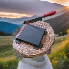 Vintage Chandler All Steel Trimmer 6" Paper/Photo Cutter Rough Edge Guillotine