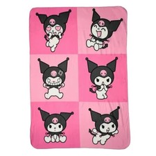 Sanrio Kuromi 45 x 60 Inch Fleece Throw Blanket