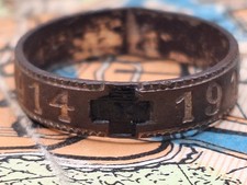Patriotischer Ring 1914-1915 Kreuz Ek Eiserne Kreuz Rot Kreuz Militaria