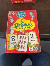 Dr. Seuss 40 Numbers 1-20 Flash Cards New