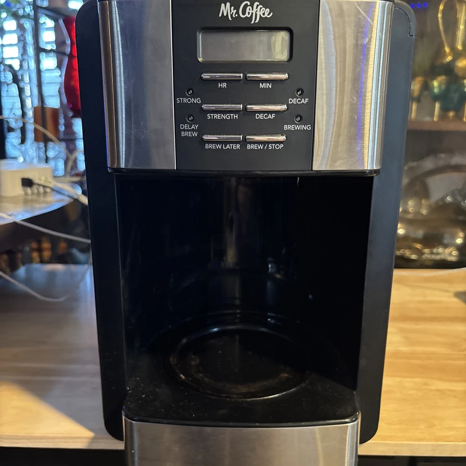 Mr. Coffee - 12-Cup Coffee Maker with Rapid Brew - Stainless Steel Used In Box - Image 2 of 4