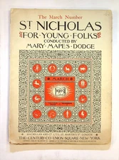 St. Nicholas Magazine Vol. 30 #5 FR 1903 Low Grade