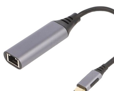 USB to Ethernet adapter; RJ45 socket,USB C plug; USB - A-USB3C-LAN-01 | EU Stock
