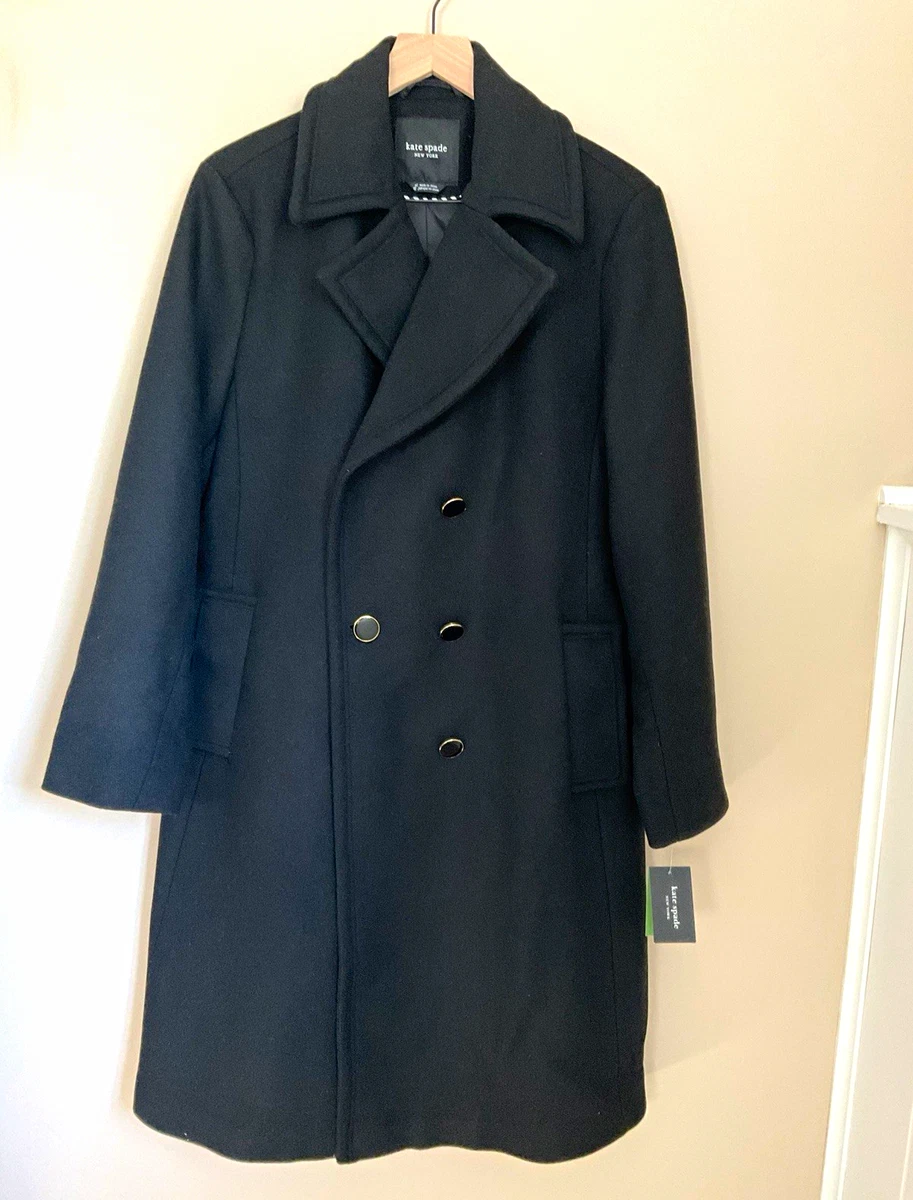 kate spade ネイビー ウールコート 130 kate spade new york Coats for Women for sale - eBay