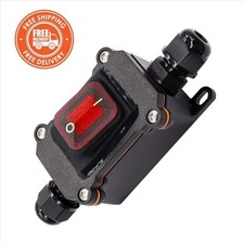 IP67 Waterproof Inline Switch 12V 20A – Heavy Duty Outdoor Power Switch
