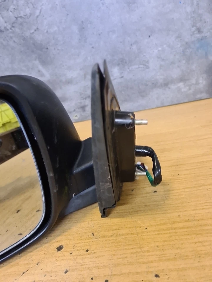 Espejo retrovisor lateral del pasajero delantero Mitsubishi Lancer MK5 2009 plegable eléctrico negro Foto 4 de 4