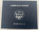 1988 American Silver Eagle  ~ 1 Troy Oz .999 Fine Silver ~w/Box & COA