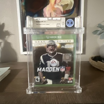 Madden NFL 18: G.O.A.T. Edition Wata Cgc Vga 9.8 A+ (Microsoft Xbox One, 2017)