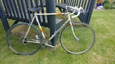 1980's Vintage Peugeot Premiere Steel Frame Road Bike 590 seat 580 top 180 head