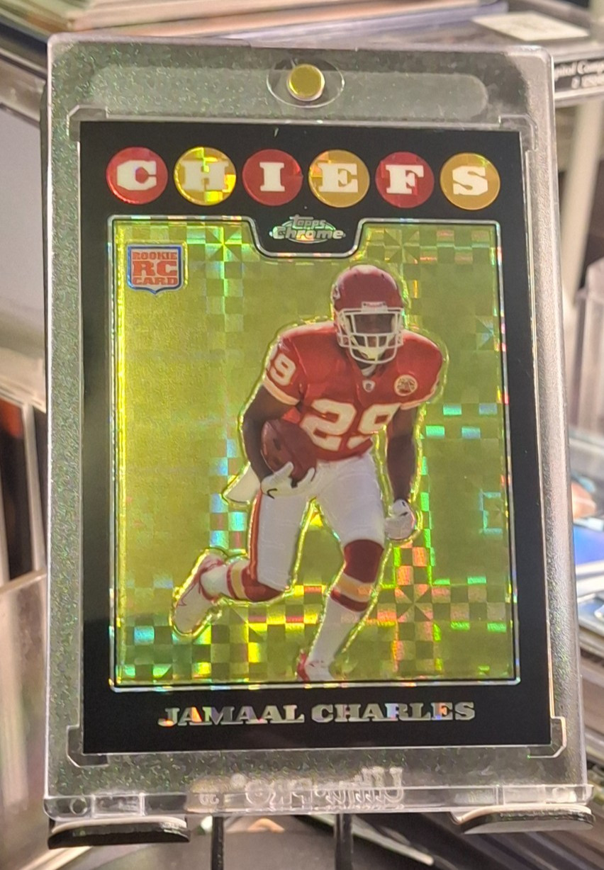 Jamaal Charles Topps Chrome #TC185 Xfractor