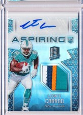 2016 PANINI SPECTRA LEONTE CARROO ASPIRING RC AUTO 168/199