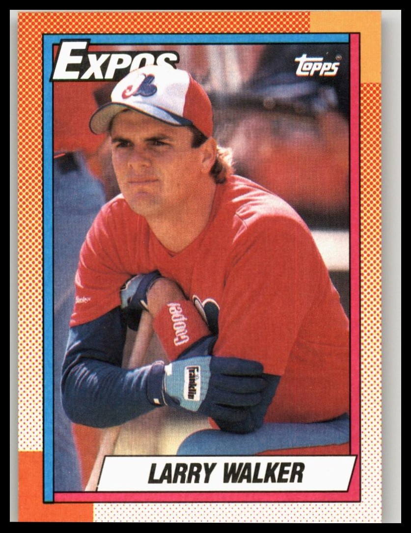 1990 Topps #757 Larry Walker