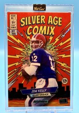 2026 Wild Cards Alumination Jim Kelly 1/1 Silver Age Comix Mammoth
