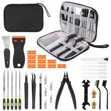 3D Printer Tool Kit Storage Bag Assembly/Removal/Filament Cutting Cleaning Tools