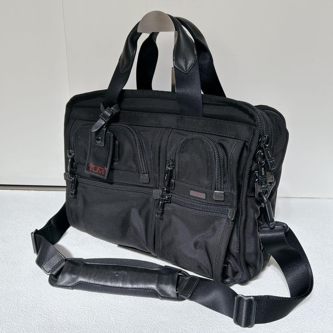 Briefcase Expandable Black A4 Large Capacity From… - image 2