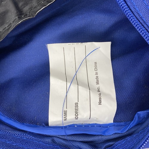 Vintage Toshiba Blue American Bowl 1991 Miami Dolphin Vs Los Angeles Raiders Bag - Picture 10 of 13