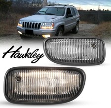 Fog Lights Assembly For 1999-2003 Jeep Grand Cherokee Wh12 Bulbs Clear Pair Oem Fog Lights Assembly For 1999-2003 Jeep Grand Cherokee Wh12 Bulbs Clear Pair Oem