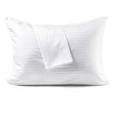 600TC 100% Cotton Pillow Protectors, Body Size (20x54), 2 Pack, Oeko-TEX Cert...