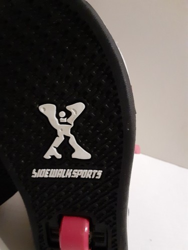 Heelys Bürgersteigschuhe Jugend Größe 3 schwarz/rosa Doppelrollen - Bild 9 von 13