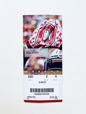 2013 - Ohio State v Iowa Ticket  - Braxton Miller - Carlos Hyde  - Urban Meyer