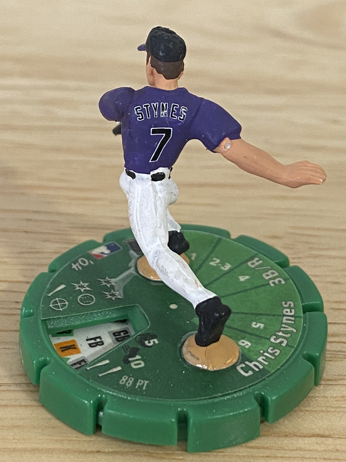 CHRIS STYNES 2004 TOPPS MLB SPORTSCLIX GAME PIECE COLORADO ROCKIES ...