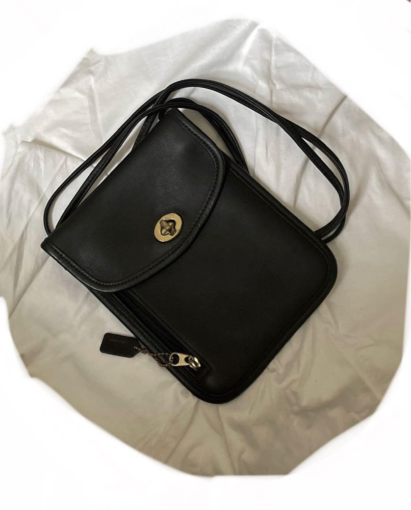C-1 Old Coach Tourist Bag Smartphone Shoulder Turnlock