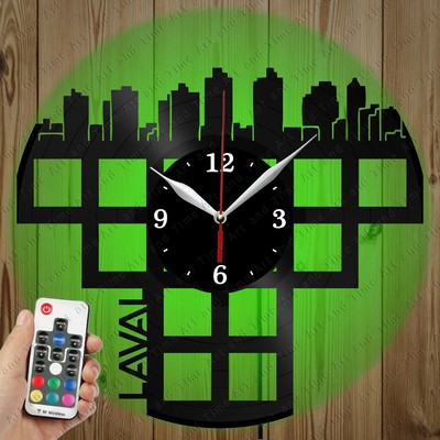 Led Vinyl Clock London Ontario Wall Art Decor Original Gift 6469 - Wall Clock London Ont Led Vinyl Clock London Ontario Wall Art Decor Original Gift 6469 - Wall Clock London Ont