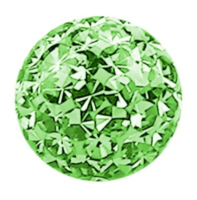 Piercing Schmuck Ferido Glitzer Ersatz Verschluss Epoxy Schraubkugel in 1,6x4mm
