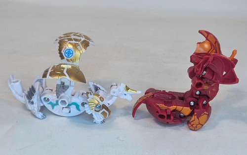 BAKUGAN Action Figure Balls Pegatrix and Red Pyrus Figures Only - Picture 4 of 8