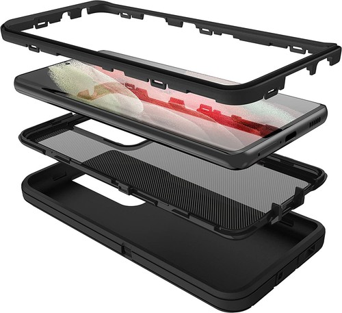 Für Samsung Galaxy S24 Ultra S23FE S22 S21 S20 Hülle Stoßfest Robust Cover - Bild 28 von 52