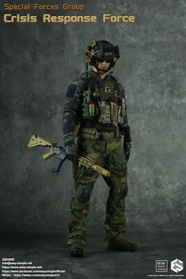 ミリタリー EASY&SIMPLE 1/6 Special Forces 1:6 Easy & Simple Special Forces Group Crisis Response Force