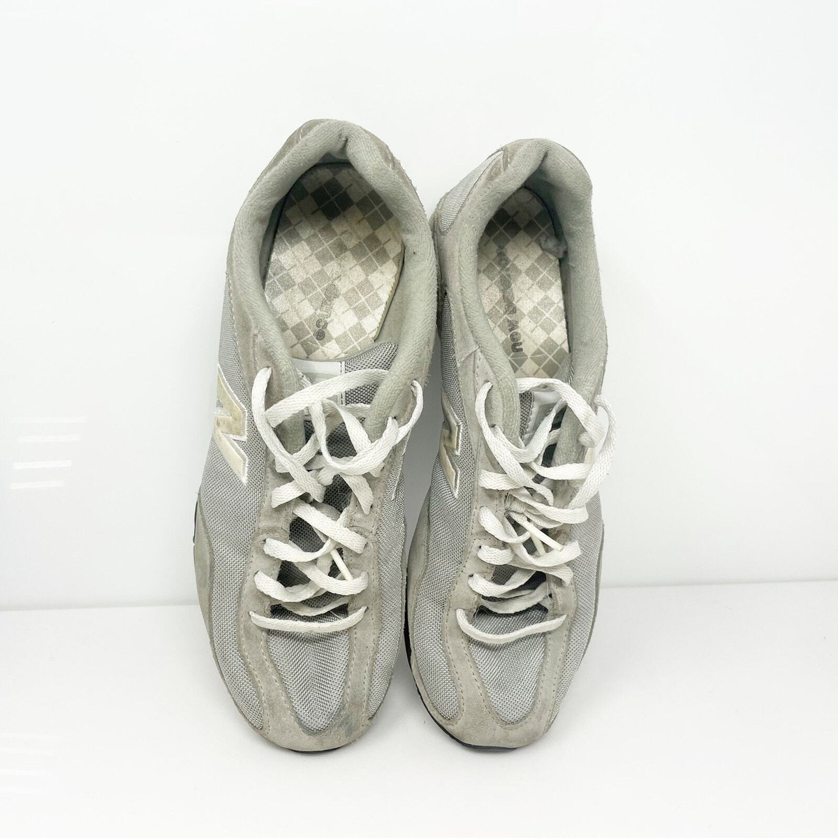 New Balance Womens 442 WL442GS Gray Running Shoes Sneakers