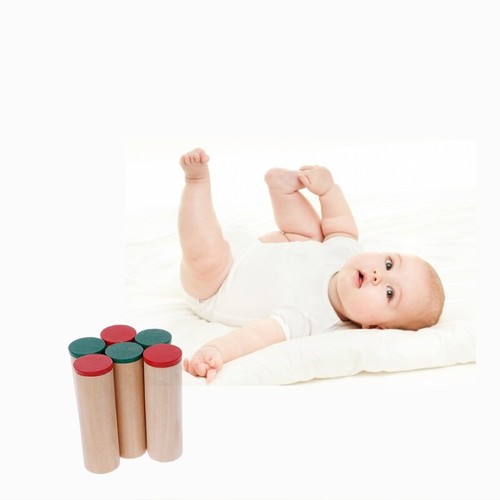 Sensorial Auditory Sound Boxes Cylinders Kids Baby Educational - Picture 8 of 8