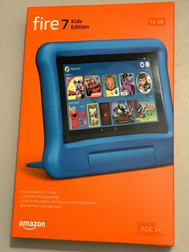 Amazon Fire 7 Kids Edition 7ta Generación 16 GB 7" Tablet Wit Estuche a prueba de niños Azul - Imagen 10 de 11