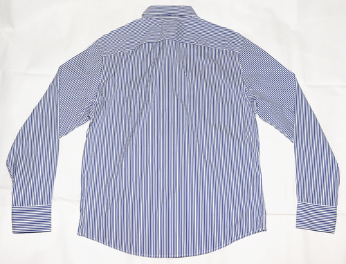 UNTUCKit Men's Long Sleeve Button Front Striped Shirt Size Medium - Picture 5 of 8