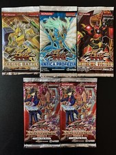 YU-GI-OH 5D'S UMSCHLÄGE WIEDERVERSIEGELTE PAKETE ANTIKE PROPHEZEIUNG BOOSTER PACKS RESEALED