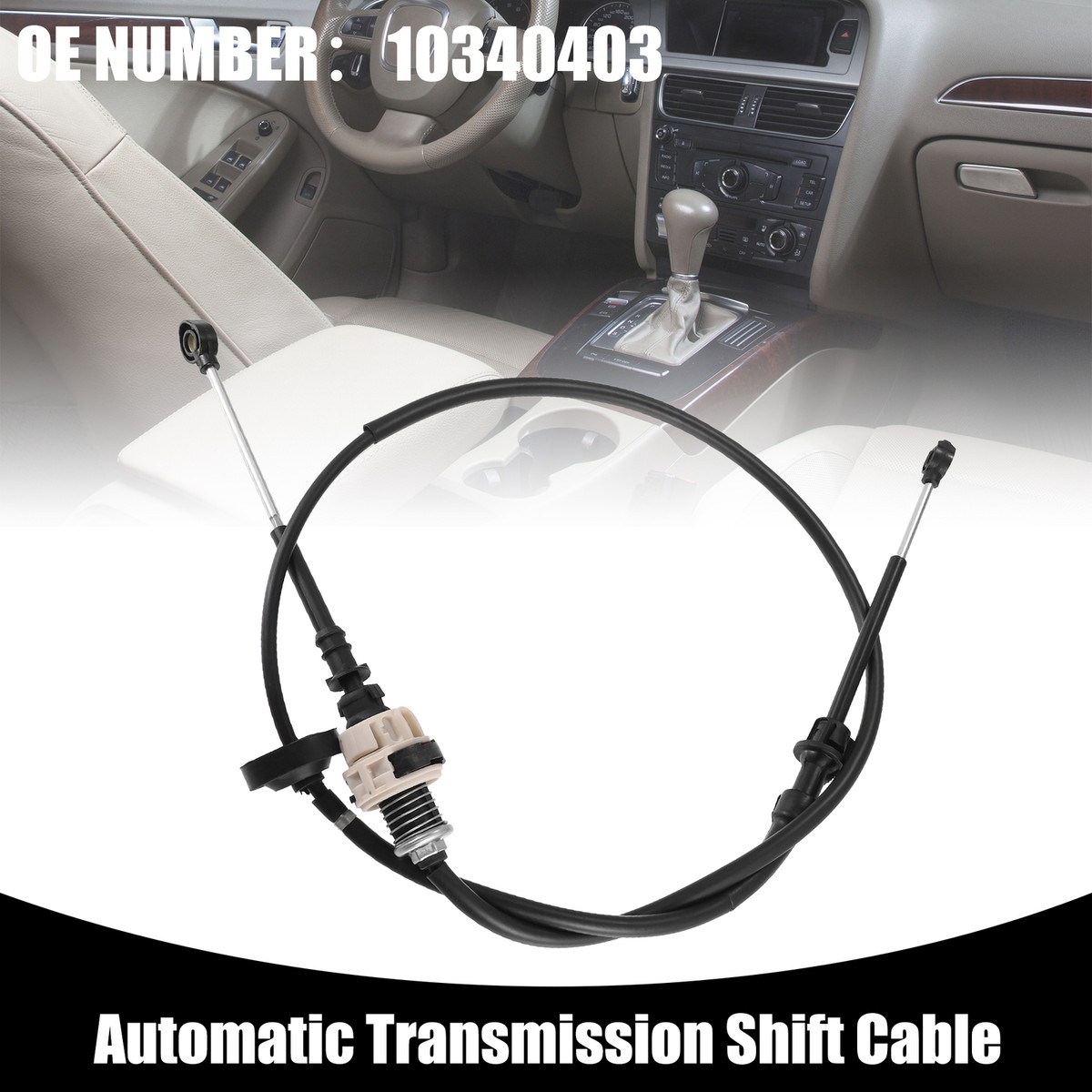 Housing Kogigi Automatic Transmission /Gearshift Control Lever Selctor Cable For Venture Montana Silhouette APV Terraza Uplander Relay Rendevous SV-6 Replace 19368078 10340403 Shift Cable - Foto 6