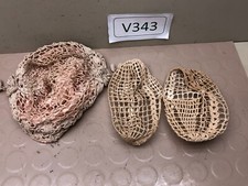 Vintage Baptism Christening Crocheted Childs Girls Hat and Booties