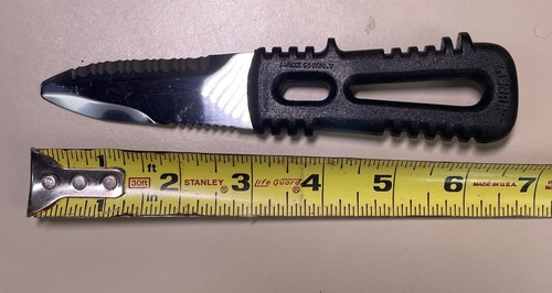 Vintage Gerber Scuba River Shorty knife made in Italy. In box. - Picture 8 of 8